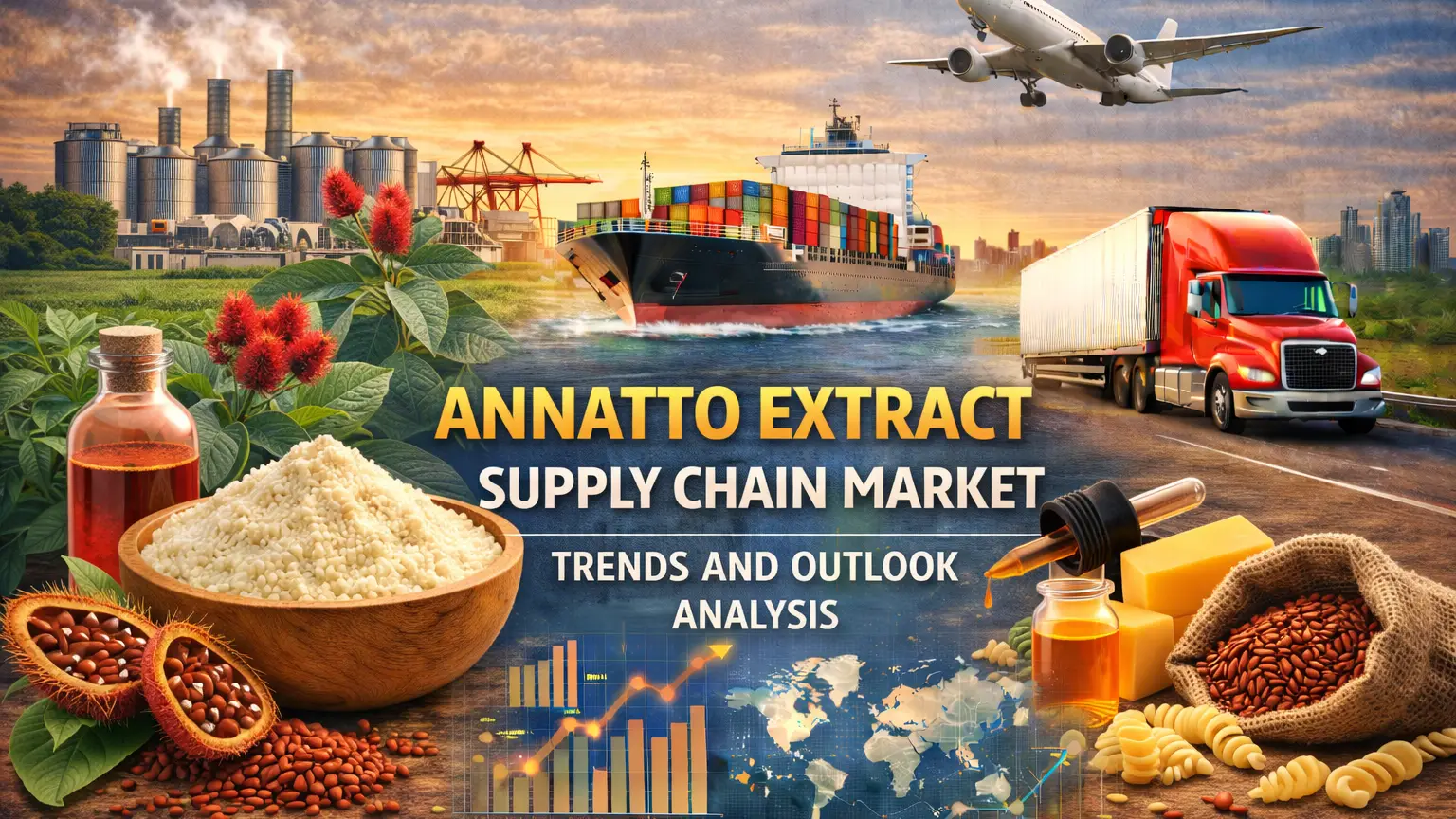 Annatto 추출물 공급망 시장 동향 및 전망 분석